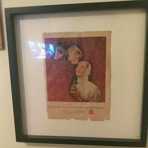 Vintage coca cola ads